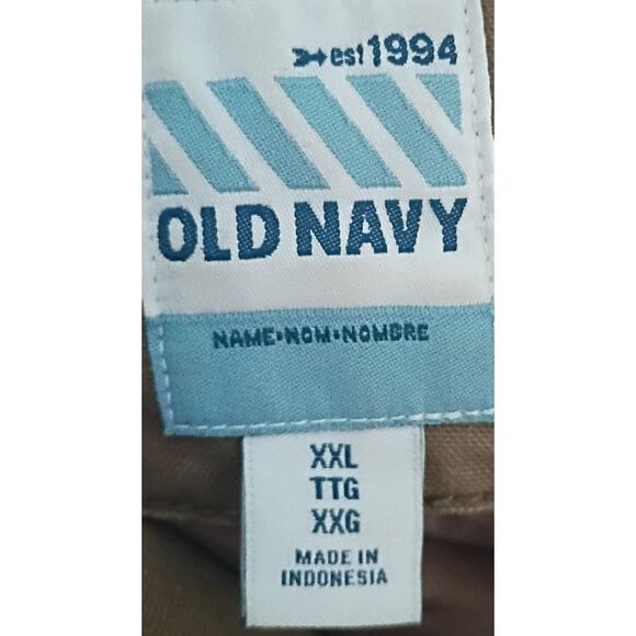 Old Navy Women XXL "Sandpaper" Tan Utility Barn Chore Faux Fur Collar Jacket - Picture 3 of 7